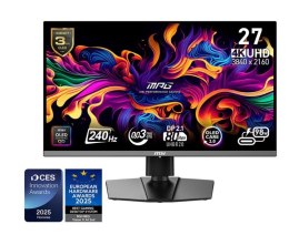 MSI Monitor MPG 272URX QD-OLED LED/UHD/FLAT/240Hz/26.5cala/Black