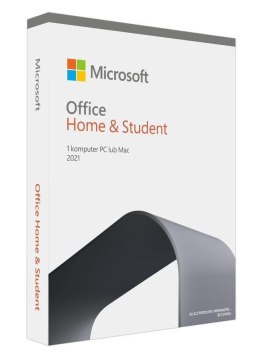 Microsoft Corp. Oprogramowanie Microsoft Office Home and Student 2021 Polish P8 EuroZone 1 License Medialess