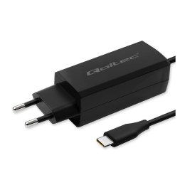 Qoltec Ładowarka sieciowa Qoltec 90W GaN Super Fast | 5-20V | 3-4.5A | USB-C 3.1 | Laptop | Smartfon | Tablet