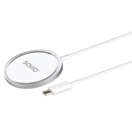 Savio Ładowarka bezprzewodowa magnetyczna SAVIO LA-11 15W Indukcyjna