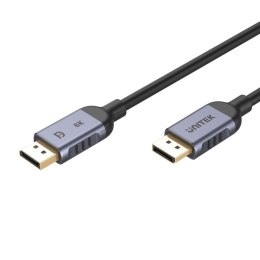Unitek Kabel DisplayPort 1.4 Unitek C1628GY01-1M, 8K@60Hz, 4K@240Hz, 1m