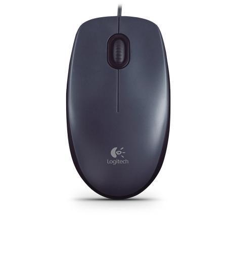 Logitech Mysz przewodowa Logitech M90 optyczna czarna