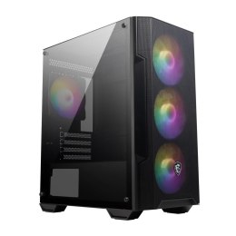 MSI Obudowa MSI MAG FORGE M100A mATX Midi z oknem, bez zasilacza