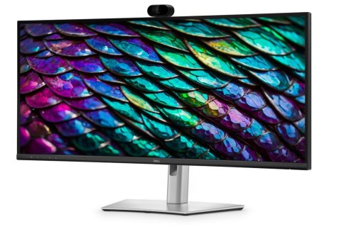 Dell Monitor P3426WEB 34 cale IPS Zakrzywiony WQHD (3440x1440)/21:9/HDMI/DP/4xUSB/2xUSB-C/RJ45/Kamera/Głośniki/3Y