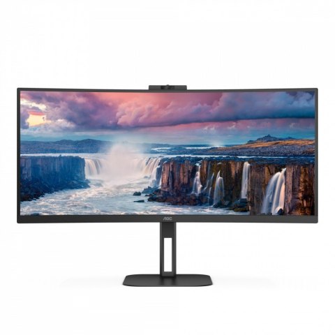 AOC Monitor CU34V5CW 34 cali 100Hz Curved VA HDMI DP USB-C