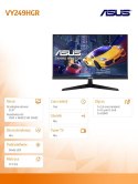 Asus Monitor 23.8 cala VY249HGR FHD IPS 120Hz HDMI VGA 1MS