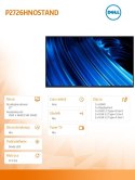 Dell Monitor P2726HNOSTAND 27" IPS FHD (1920x1080)/16:9/HDMI/DP/3xUSB/2xUSB-C/No Stand/3Y
