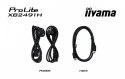 IIYAMA Monitor 24 cale XB2491H-B1 IPS, HDMI, DP, 1ms, 350cd, 1500:1, 120Hz, HAS150 (PIVOT)