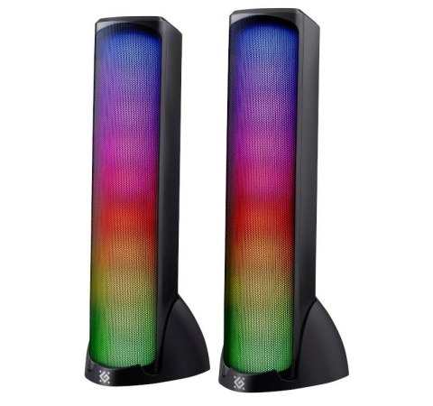 Defender Głośniki Defender SKYPULSE 2.0 10W Bluetooth USB podświetlenie RGB