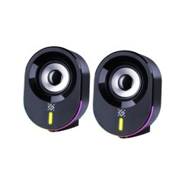 Defender Głośniki Defender SOLAR 8 2.0 10W Bluetooth USB podświetlenie RGB