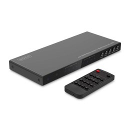 Digitus Przełącznik/Matrix DIGITUS HDMI 4/2-porty 4K/30Hz UHD HDCP 1.4 audio z pilotem