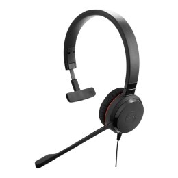 Jabra Słuchawki przewodowe z mikrofonem Jabra Evolve 30 II MS Mono, USB-A czarne