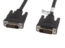 LANBERG Kabel DVI Lanberg DVI-D (24+1) M/M 3m czarny