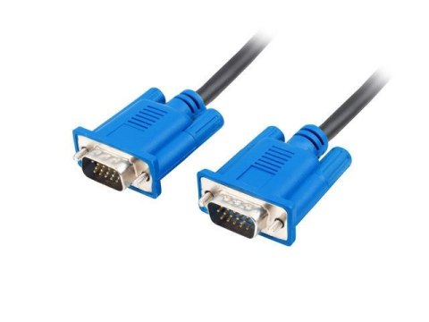 LANBERG Kabel VGA Lanberg M/M 5m Ekranowany Ferryt czarny