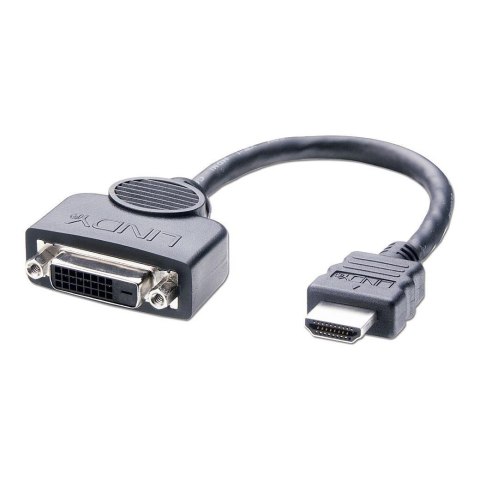 LINDY Kabel adapter LINDY DVI-D na HDMI 0,2m