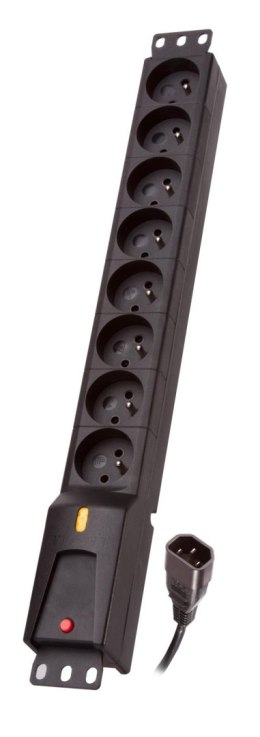 LESTAR Listwa zasilająca Lestar LZRM 810 BW G-A K.:CZ 5,0M IEC320