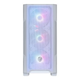 MSI Obudowa MSI MAG FORGE M100R WHITE mATX z oknem, bez zasilacza