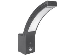 Maclean Lampa LED Maclean MCE244 GR z czujnikiem ruchu na podczerwień 750lm 10W IP54 szary
