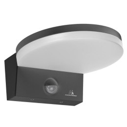 Maclean Lampa LED z czujnikiem Maclean MCE344 GR, czujnik ruchu PIR, kolor szary, 15W, IP65, 1560lm, barwa neutralna biała (4000K)