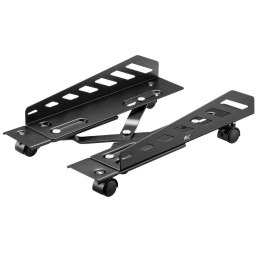 NanoRS Podstawka wózek na kółkach pod komputer CPU NanoRS, 25kg max, szerokość 160-300mm, RS480