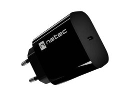 Natec Ładowarka sieciowa Natec Ribera 1x USB-A 20W czarna