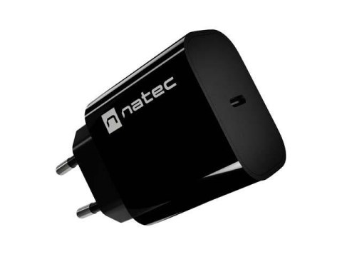 Natec Ładowarka sieciowa Natec Ribera 1x USB-A 20W czarna