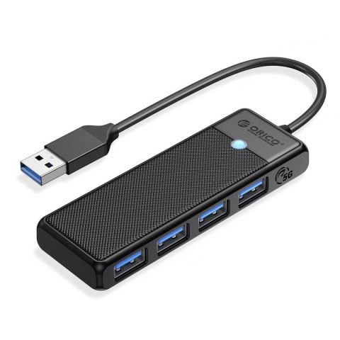ORICO Hub USB-A Orico PAPW4A-U3-015-BK-BP 4x USB-A 3.0 5Gbps czarny
