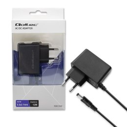 Qoltec Zasilacz sieciowy Qoltec wtyczkowy 12W | 6V | 2A | 5.5*2.1