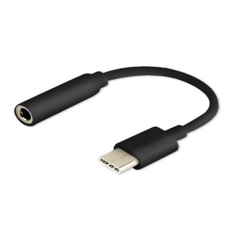 Savio Kabel adapter Savio AK-35 USB Typ C - mini Jack 3,5 mm, czarny