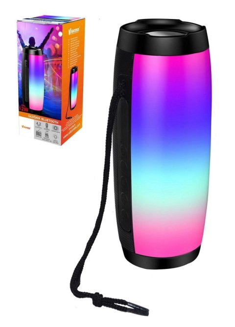 Vakoss Głośnik bezprzewodowy Bluetooth VAKOSS SP-B2862K Podświetlany
