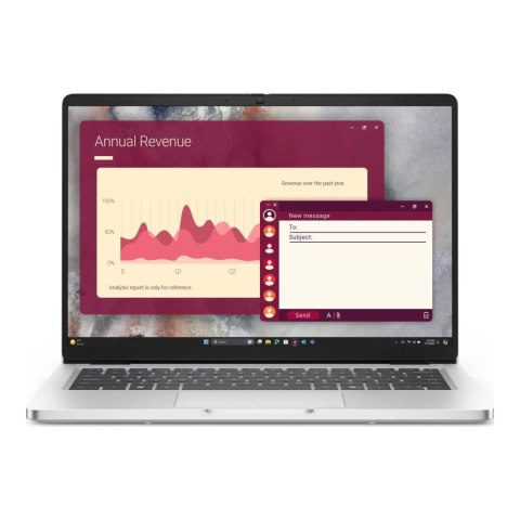 Dell Notebook Dell Pro 14 PC14250 14"FHD+/Ultra 5 235U/16GB/SSD512GB/Intel/11PR Silver 3Y ProSupport