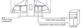 IIYAMA Monitor 19 cali B1980S-W1 HDMI, DP, PIVOT, HAS/150mm