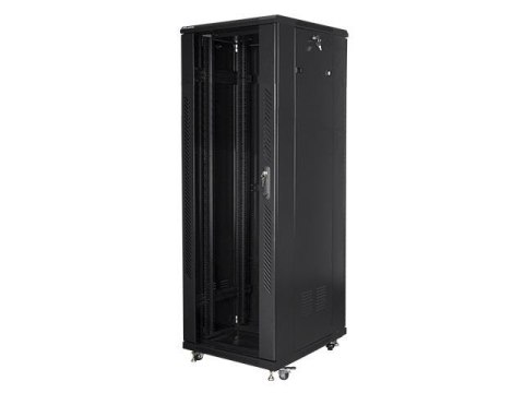 LANBERG Szafa instalacyjna Rack stojąca 19" 37U 600x800 czarna Lanberg (flat pack)