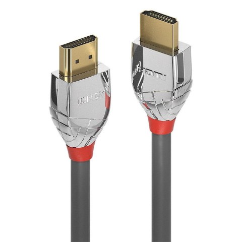 LINDY Kabel HDMI 2.0 LINDY High Speed M/M 1m szary Cromo Line