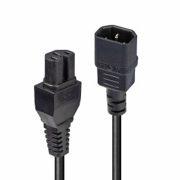 LINDY Przedłużacz kabla zasilającego LINDY IEC C14 to IEC C15 2m czarny