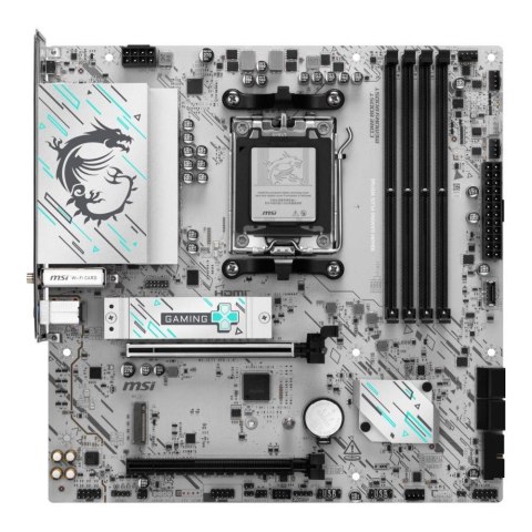 MSI Płyta MSI B840M GAMING PLUS WIFI6E /AMD B840/DDR5/SATA3/M.2/USB3.1/WiFi/BT/PCIe4.0/AM5/mATX