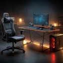 Maclean Biurko gamingowe z półką na monitor RS170