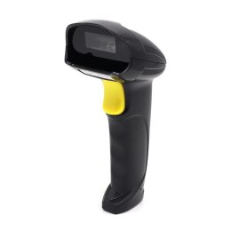 Qoltec Czytnik kodów kreskowych Qoltec Laserowy 1D | 2D | Czarny