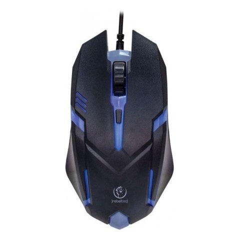 Rebeltec Mysz przewodowa Rebeltec NEON optyczna Gaming USB czarna