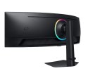 Samsung Monitor 49 cali Odysey G9 G95C VA 5120x1440 DQHD 32:9 2xHDMI 1xDP 2xUSB 2.0 1ms 240Hz zakrzywiony 3Yd2d (LS49CG950EUXEN)
