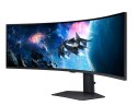 Samsung Monitor 49 cali Odysey G9 G95C VA 5120x1440 DQHD 32:9 2xHDMI 1xDP 2xUSB 2.0 1ms 240Hz zakrzywiony 3Yd2d (LS49CG950EUXEN)