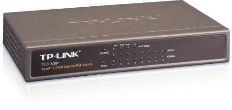 TP-Link Systems Inc. Switch niezarządzalny TP-Link TL-SF1008P 8x10/100, 4xPoE