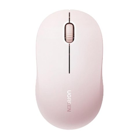 Ugreen Mysz bezprzewodowa Ugreen M331P, Bluetooth 5.4 wielotrybowa - różowa