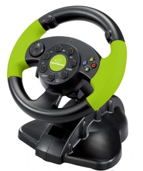 ESPERANZA Kierownica Esperanza EG104 HIGH OCTANE XBOX 360 EDITION do PC/PS1/PS2/PS3