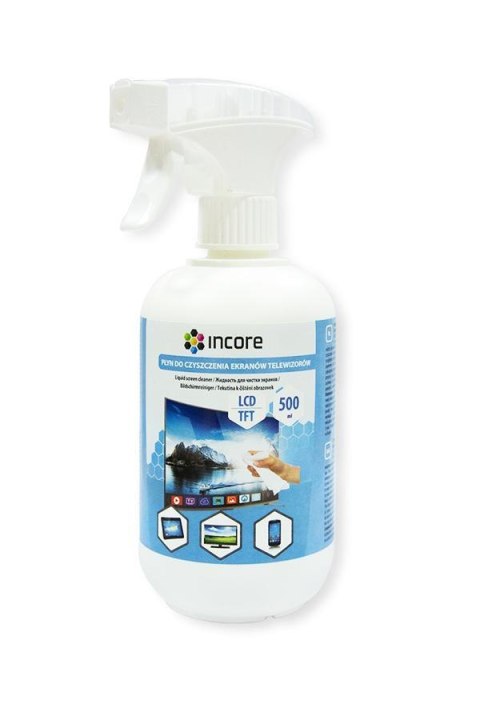 Incore Płyn do czyszczenia ekranów telewizorów INCORE 500 ml