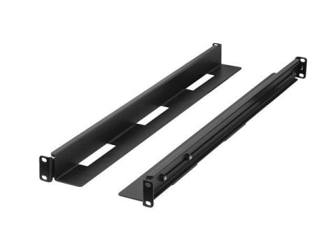 LANBERG Zestaw szyn montażowych Lanberg do szaf 19" przesuwne 650 x 1090 mm czarny