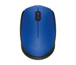 Logitech Mysz bezprzewodowa Logitech M171 optyczna niebieska