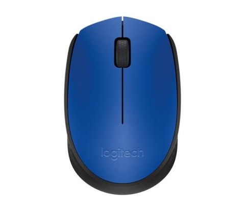 Logitech Mysz bezprzewodowa Logitech M171 optyczna niebieska