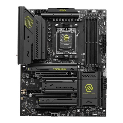 MSI Płyta MSI MAG X870E TOMAHAWK WIFI /AMD X870/DDR5/SATA3/M.2/USB4/WiFi/BT/PCIe5.0/AM5/ATX