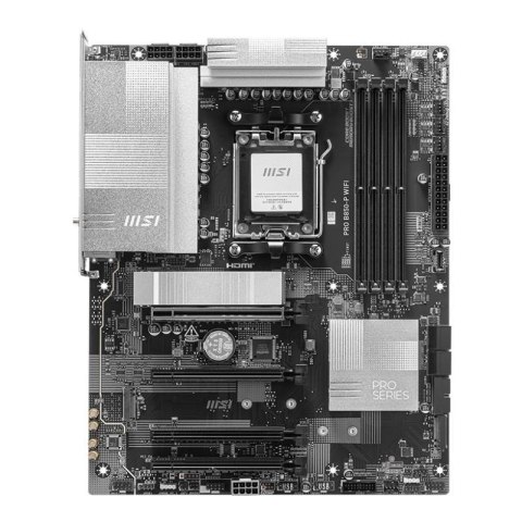 MSI Płyta MSI PRO B850-P WIFI /AMD B850/DDR5/SATA3/M.2/USB3.1/WiFi/BT/PCIe5.0/AM5/ATX